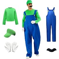 Amazon.co.jp: ワリオ 大人用 コスプレ 変装 キット ハロウィン